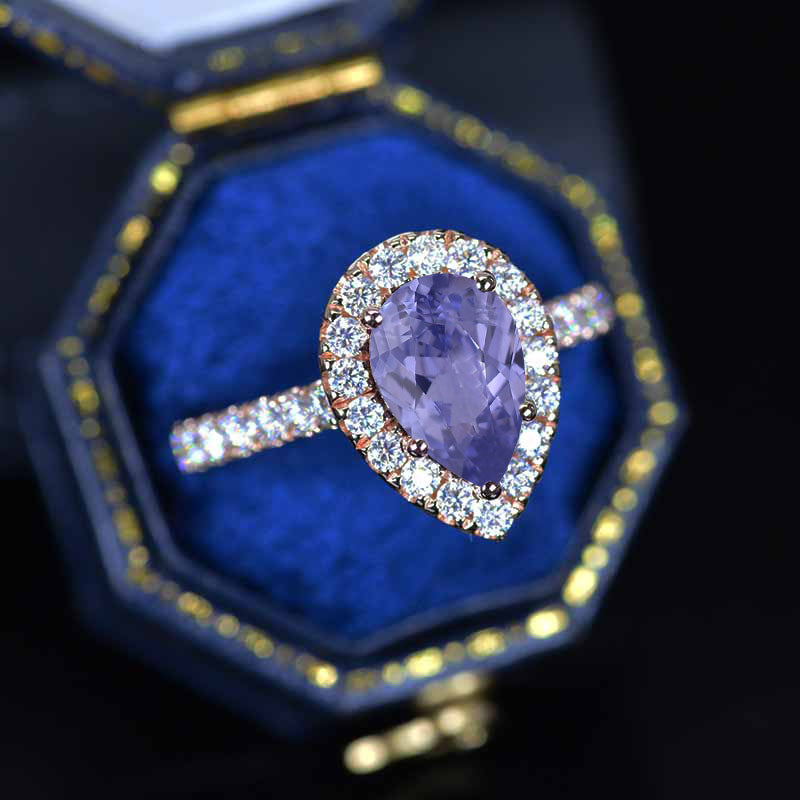 Lavender sapphire on sale