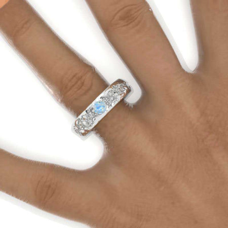 Grand Canyon Natural Moonstone Ring V2