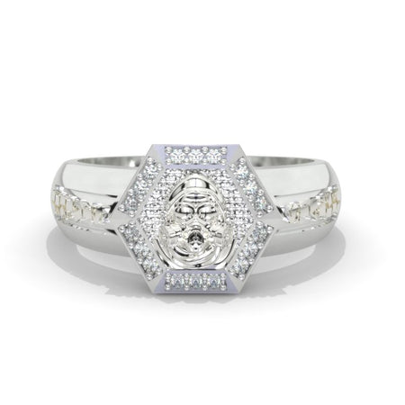 S.T.A.L.K.E.R. Diamond  14K White Gold  Ring.